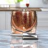 imageBREKX Iceberg Ice Bucket Brushed SilverRose Copper