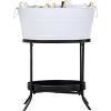 White Tub W/ Stand