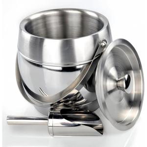 imageBREKX Iceberg Ice Bucket Brushed SilverBrushed Silver