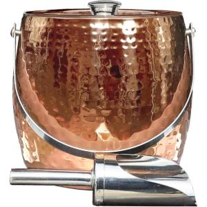 imageBREKX Iceberg Ice Bucket Brushed SilverRose Copper