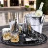 imageBREKX Copper Beverage Tub wPVC Party Mat 6Gallon Beverage Tub amp Wine Bucket for Parties amp Events Mimosa Bar Supplies Champagne Bucket with Bar Mat