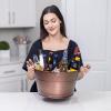 imageBREKX Old Tavern CopperFinish Beverage Bucket Wine Drink Buckets for Parties 15 Quarts Metal Bucket Ice Buckets for Bar Leak Resistant Galvanized Bucket or Storage Baskets Set of 3Copper Single 15 Quart
