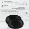 imageBREKX Stainless Steel Drink Tub  2 Insulated Party Mats for Parties 1 Tub  2 Bar Mats Drink Buckets for Parties with Bar Mat for Cocktail Bar