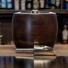 imageIceberg 23 Quart Ice Bucket with Lid amp Scoop  Mango Wood Ice Bucket with Stainless Steel Liner Airtight Sealed Lid Premium Barware for Cocktails amp Entertaining