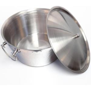 imageBREKX Insulated Stainless Steel Large Ice Bucket with Lid for Parties Anchored Metal Ice amp Beverage Champagne Bucket for Extended Chill  12Quarts